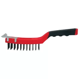   Kefe Strend Pro ComfortGrip CG385, 4 soros, acél, kaparóval