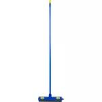 Seprű, Neco 20-0020-11, 300 mm, szürke, gumisörtékkel és lehúzóval, 126 cm nyéllel