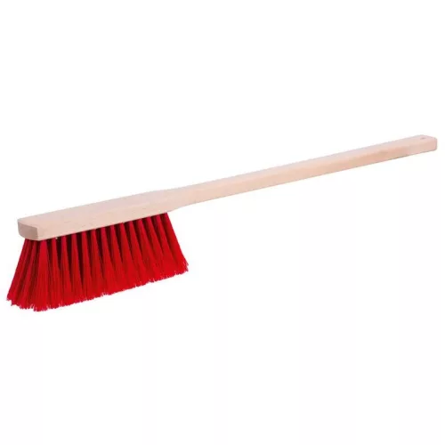 Kézi seprű CRW BN40, nylon, 60 cm hosszított fa nyél