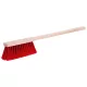 Kézi seprű CRW BN40, nylon, 60 cm hosszított fa nyél