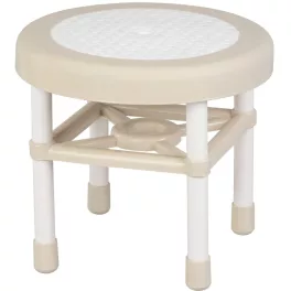   Sámli, Strend Pro mini, kerek, 28,5 cm, barna, műanyag, univerzális, kompakt, könnyű