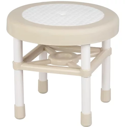 Sámli, Strend Pro mini, kerek, 28,5 cm, barna, műanyag, univerzális, kompakt, könnyű