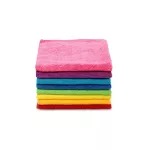Mikroszálas törlőkendő, Vileda Colors, 8 darabos csomag, vegyszermentes, színes mikroszálakkal