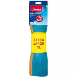   Kendő Vileda Microfibre Colors XL, mikroszálas, 4 db-os csomag
