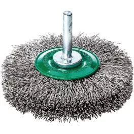   Lessmann 414.342 kefe, 40 mm, 0,2 mm, szárral, hullámos, rozsdamentes acél