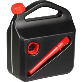 Műanyag kanna, 5 l, PHM, fekete