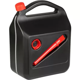 Műanyag kanna, 10 l, PHM, fekete
