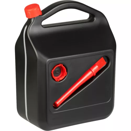 Műanyag kanna, 10 l, PHM, fekete