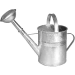 Kerti locsolókanna, Kovotvar KKG, szürke, 5 l, horganyzott, fém, öntözőrózsával