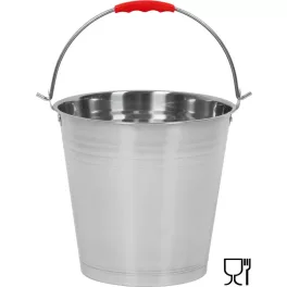 Vödör Strend Pro, 10 literes, rozsdamentes acél