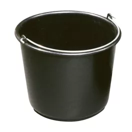   Vödör ReCycled®, 5 literes, építőipari, műanyag, fekete