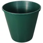 Esővízgyűjtő tartály, ICS Ecotank M150210V, zöld, 210 l, kör alakú, polietilén műanyag, fedél nélkül