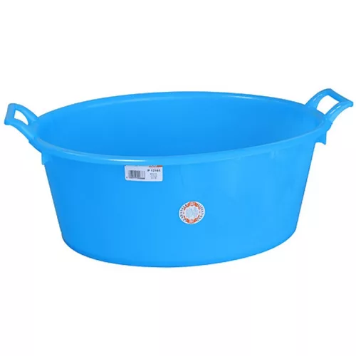Lavór ICS P12180A, 70 literes, 80 cm, kék, kerek, fülekkel