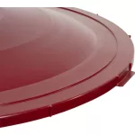 Esővízgyűjtő fedél, ICS M150505 Ecotank, bordó, átmérő: 107 cm, 350–500 l tartályhoz, műanyag, UV-álló, fagyálló, rögzítőfülekkel