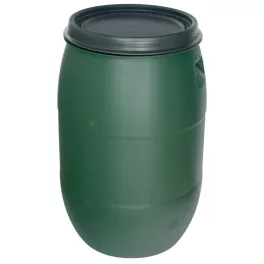   Hordó Pannon Rainbarel 220 liter, 465 mm, zöld esővízgyűjtő hordó, HDPE