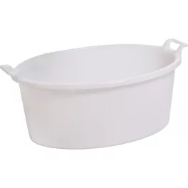   Lavór ICS P12160, 33 literes, 60 cm, fehér, ovális, fülekkel