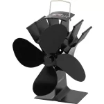 Strend Pro álló kandalló ventilátor, 4 lapátos, hőmeghajtású
