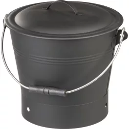   Edény Strend Pro, hamutartó edény, fedéllel, 8 liter, vödör