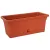 Virágcserép ICS MELISSA, 40x20x16 cm, 6 liter, virágláda, alátéttel
