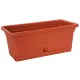 Virágcserép ICS MELISSA, 40x20x16 cm, 6 liter, virágláda, alátéttel