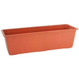 Virágcserép AGRO IS500, 18x50x14 cm, 8,5 liter, terrakotta