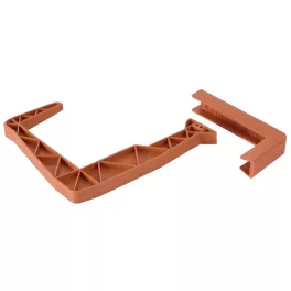   Tartó IWWS HANGPLAST 200/250 mm, virágtartókhoz, Terakota, műanyag
