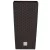 Rattan virágcserép, Prosperplast Rato Square 225, barna, 22,5 x 22,5 cm, magasság: 42,1 cm, betéttel, 8 / 16,3 l, rattan hatású, négyzetes