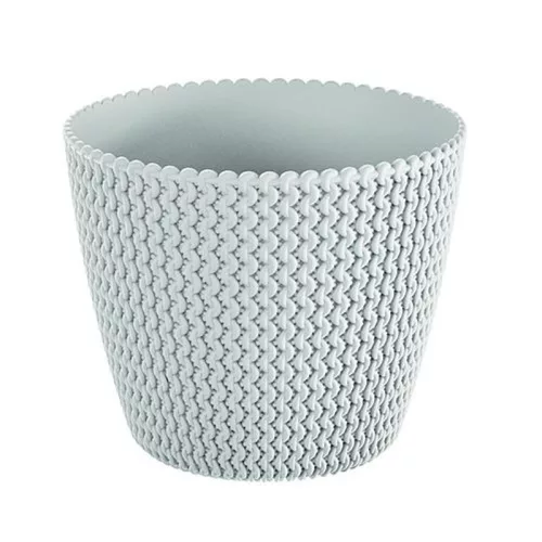 Virágcserép SPLOFY, 157/132 mm, 1,7 liter, fehér