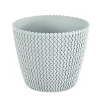 Virágcserép SPLOFY, 218/184 mm, 5,0 liter, fehér