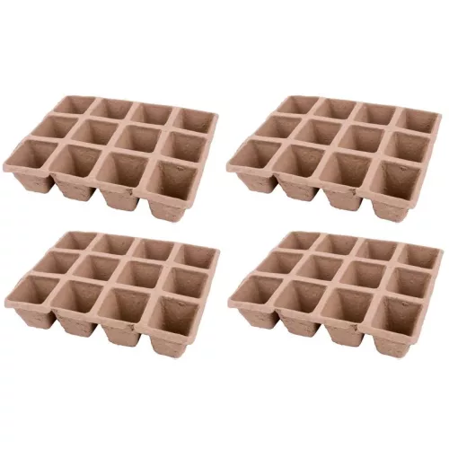 Palántázó Strend Pro Herrison P1002, papír, 12 palánta, csomag 4 db, 210x170x45 mm