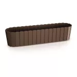 Virágcserép BOARDEE Case, 587x144x130 mm, barna