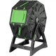 Komposztáló, Strend Pro Garden, fekete, 70 l, 55,5 x 36 x 72 cm, forgatható, időjárásálló, szellőzőnyílásokkal, könnyű, egyszerű összeszerelés