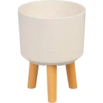 Virágcserép Strend Pro, White Weath Finish színű, 20x20x26 cm