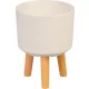 Virágcserép Strend Pro, White Weath Finish színű, 20x20x26 cm