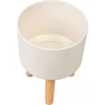 Virágcserép Strend Pro, White Weath Finish színű, 20x20x26 cm