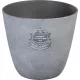 Műanyag virágcserép, Strend Pro Garden, szürke, átmérő: 28,5 cm, magasság: 26 cm, 10,5 l, kerek