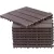 Kerti járólap készlet, Strend Pro Garden, barna, 31 x 31 x 2 cm, WPC hatású, csúszásmentes, polipropilén (PP) műanyag, 9 db/csomag