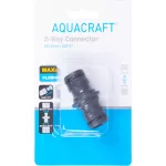 Csatlakozó AQUACRAFT® 550916, MAX-Flow, 3/4", tömlőhöz, kerti