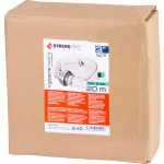 Nyomótömlő, Strend Pro Garden, fehér, B típus, 3", 20 m, bajonett csatlakozókkal, szivattyúkhoz, poliészter + gumírozott PVC belső, 0–80 °C-ig hőálló, maximum 8 bar