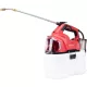 Akkumulátoros permetező, Worcraft CBS-S20Li-8L ShareSYS, 8 liter, piros, teleszkópos szórókarral, vállpántos, hosszú üzemidejű