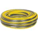Kerti locsolótömlő, Strend Pro Garden Anti-torsion Plus, sárga/szürke, 1/2", 10 m, 30 bar, többrétegű PVC, UV-álló, csavarodásmentes