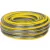 Kerti locsolótömlő, Strend Pro Garden Anti-torsion Plus, sárga/szürke, 1/2", 25 m, 30 bar, többrétegű PVC, UV-álló, csavarodásmentes