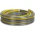 Kerti locsolótömlő, Strend Pro Garden Anti-torsion Plus, szürke/sárga, 3/4", 15 m, 25 bar, többrétegű PVC, UV-álló, csavarodásmentes