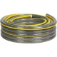 Kerti locsolótömlő, Strend Pro Garden Anti-torsion Plus, szürke/sárga, 3/4", 25 m, 25 bar, többrétegű PVC, UV-álló, csavarodásmentes