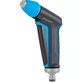   Kerti locsolópisztoly, Aquacraft 750050 Prémium Jet, fekete/kék, 2 funkciós, állítható vízáram, fémházas