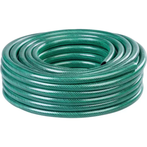 Kerti locsolótömlő, Strend Pro Garden Economic, zöld, 3/4", 30 m, 20 bar, PVC, UV-álló, -5°C és +65°C között hőálló
