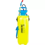 Háti permetező, Strend Pro Goodfarm, 10 liter, sárga, kézi pumpás, kényelmes vállpántos kialakítás, strapabíró tartály