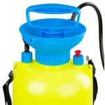 Háti permetező, Strend Pro Goodfarm, 10 liter, sárga, kézi pumpás, kényelmes vállpántos kialakítás, strapabíró tartály
