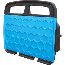   Fali tömlődob, Aquacraft 990272 Deluxe, kék/fekete, tömlő nélkül, maximum 30 m 1/2″ tömlőhöz, szekrénnyel, tartozéktárolóval, falra szerelhető