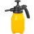 Kézi permetező, Kingjet Ultra, 1,5 liter, sárga, állítható fúvókával, beltéri és kültéri használatra, praktikus nyomásos kialakítás